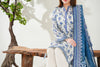 Kainat V2 3 piece stitched lawn suit for women by AIZAL Pakistan