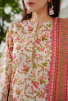 Kainat V2 3 piece stitched lawn suit for women by AIZAL Pakistan
