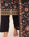 Mahnoor Khaddar – Black Printed 3PC Ready to Wear