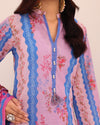 Mahnoor Khaddar – Pink Floral Printed 3PC Ready to Wear