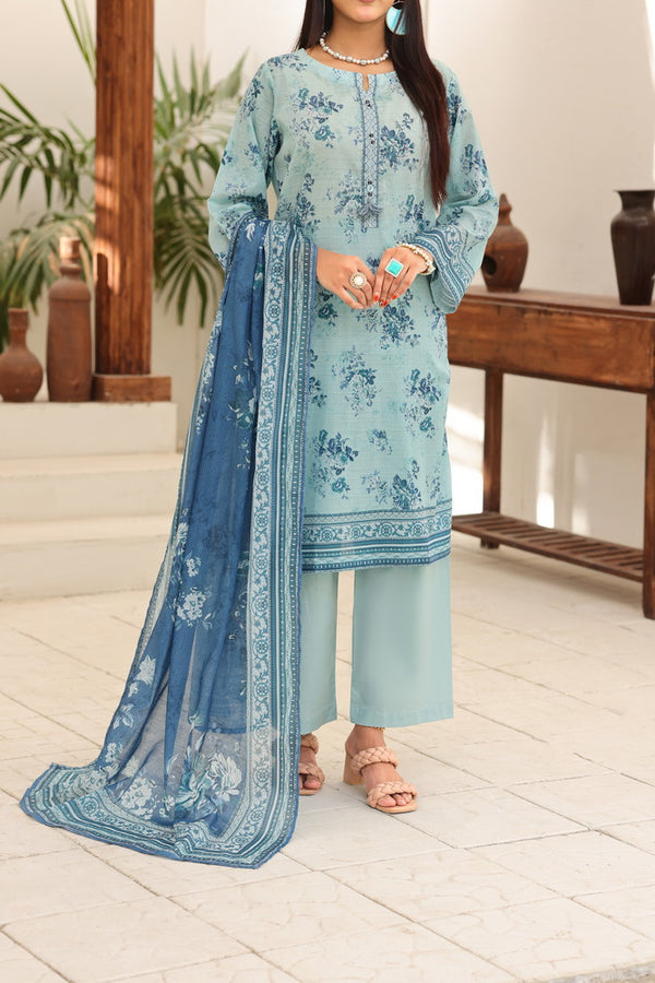 Inaya Banadora 830 | 3 Piece Cambric Lawn Ready-to-Wear
