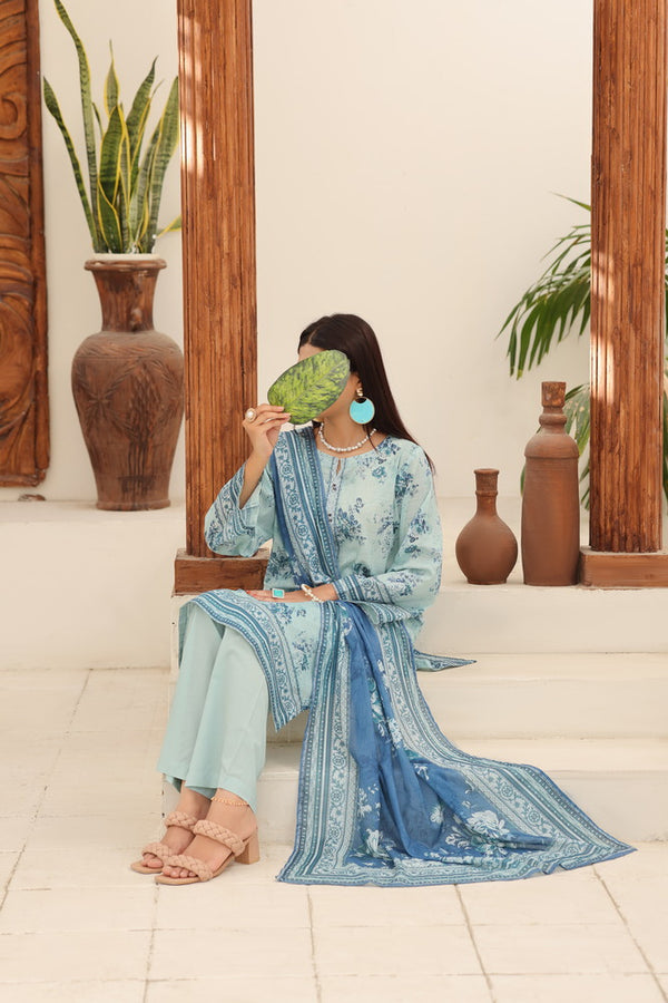 Inaya Banadora 830 | 3 Piece Cambric Lawn Ready-to-Wear