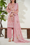 Kainat V2 3 piece stitched lawn suit for women by AIZAL Pakistan
