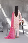 Maya Cambric – Blush Pink Floral Printed 3PC Ready to Wear